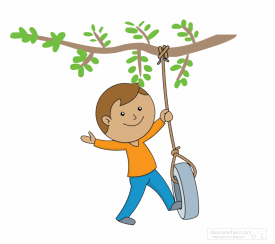 Download Swinging On Tire Tree Animation