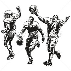 Football Clip Art On Pinterest   Football Players Sports And Graphics