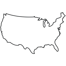 Outline Of Usa   Free Cliparts That You Can Download To You Computer    
