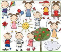Ready To Learn Clipart Stick Kids Clip Art