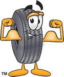 Tire Running Clip Art Image Tire Pointing At You Clip