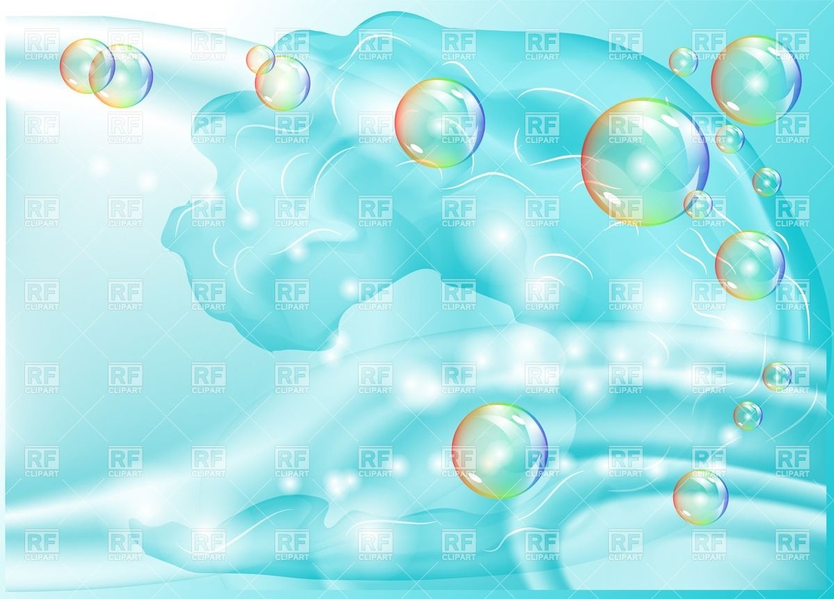 Water And Bubbles   Abstract Background Download Royalty Free Vector