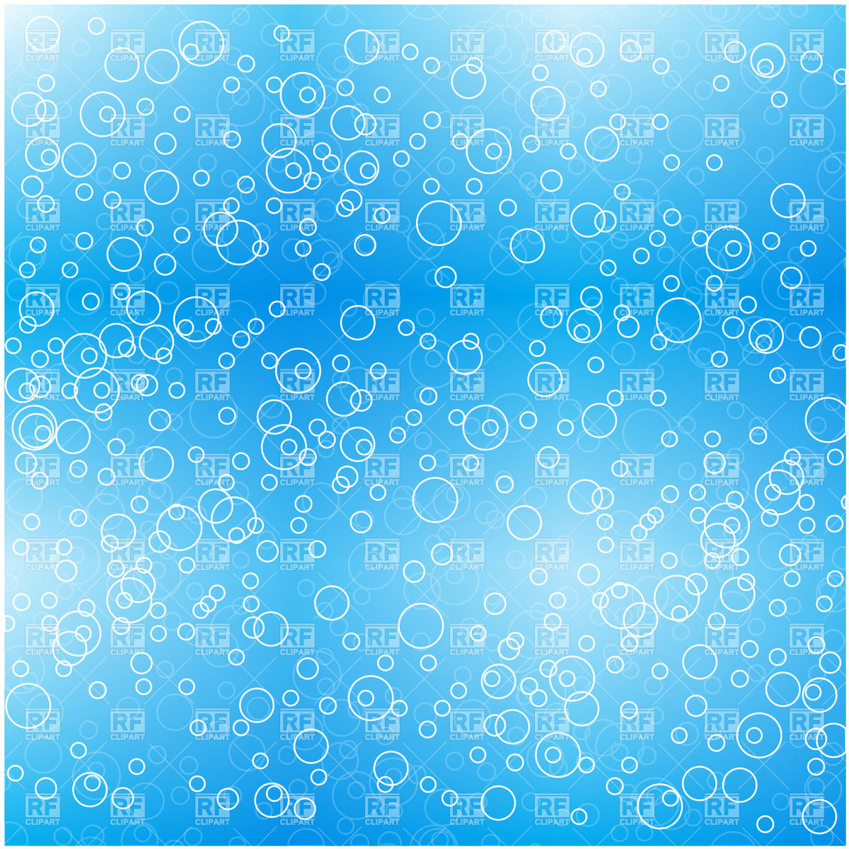 Water Background With Bubbles Download Royalty Free Vector Clipart