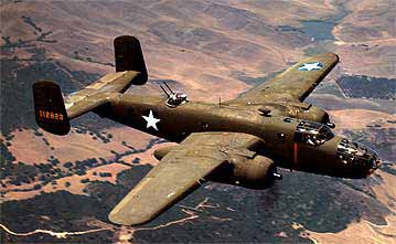 Bomber Planes Ww2 B 25 Mitchell   Wwii American