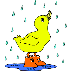 Duck In Rain Clipart Cliparts Of Duck In Rain Free Download  Wmf Eps    