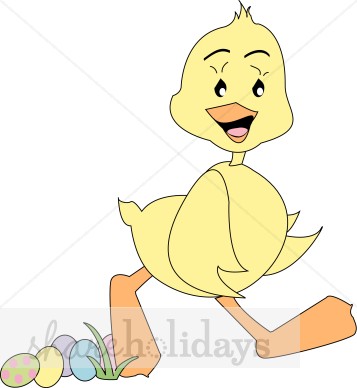 Easter Duck Clipart   Easter Clipart