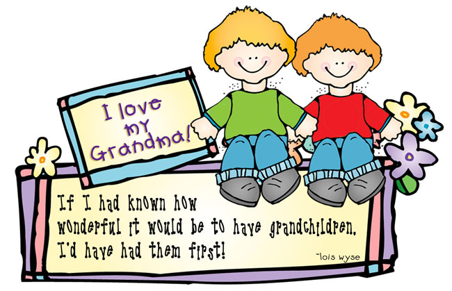 Grandparents And Grandchildren Clipart Grandchild Clipart
