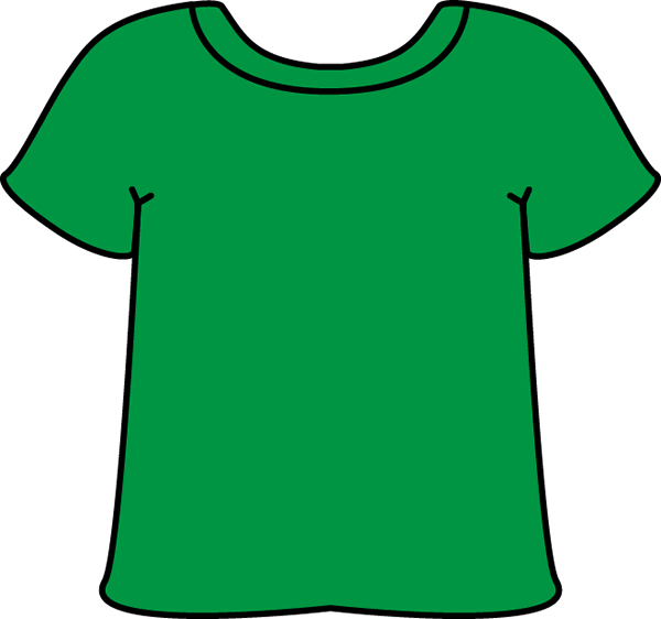 Green Tshirt Clip Art   Blank Short Sleeve Green Tshirt  This Image Is