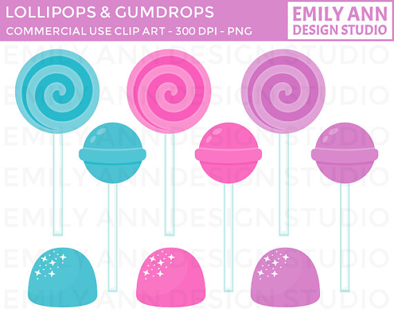 Gumdrop Clipart Lollipops Gumdrops Sweet Sugar