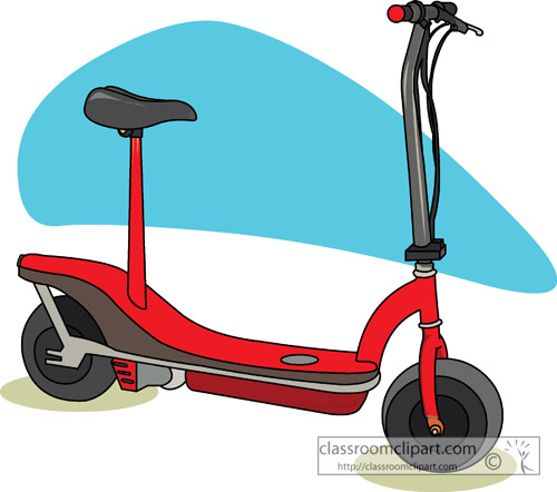 Recreation   Electric Scooter 23   Classroom Clipart