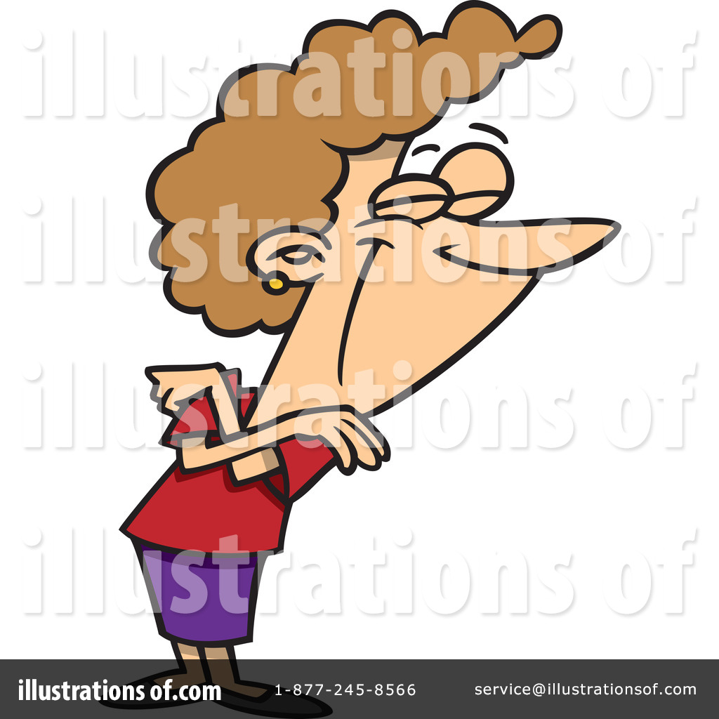 Royalty Free  Rf  Woman Clipart Illustration By Ron Leishman   Stock