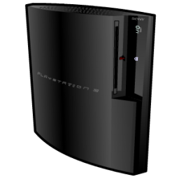 Sony Playstation 3 Black Vertical Icon Png Clipart Image   Iconbug    