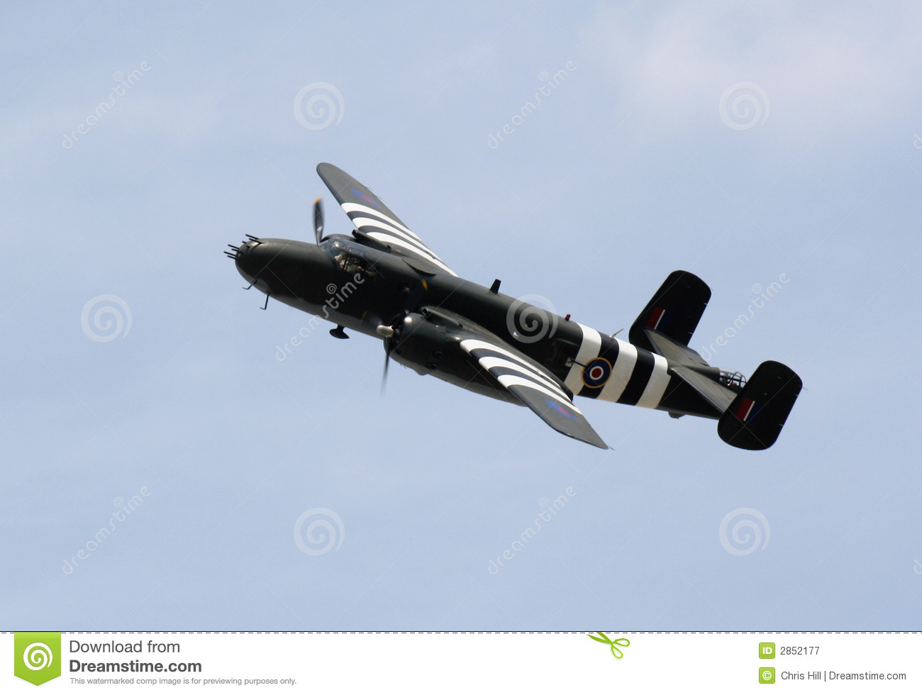 Wwii Bomber Royalty Free Stock Photography   Image  2852177