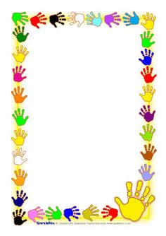 12 Handprint Border Clip Art Free Free Cliparts That You Can Download