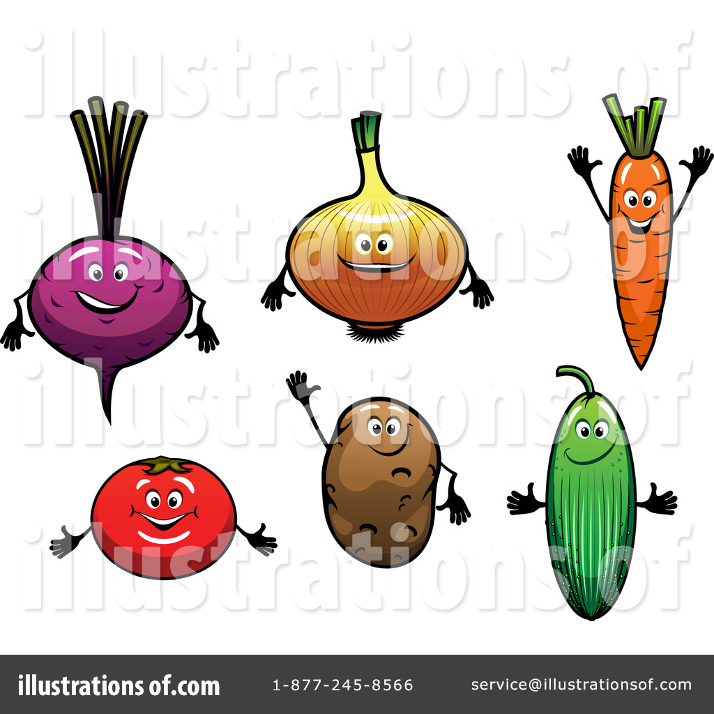 Black White Cartoon Illustration Broccoli Vegetable Food Object