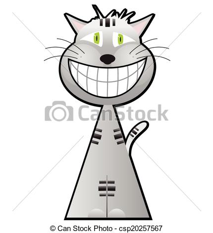 Cheshire Cat Cartoon Character   Csp20257567