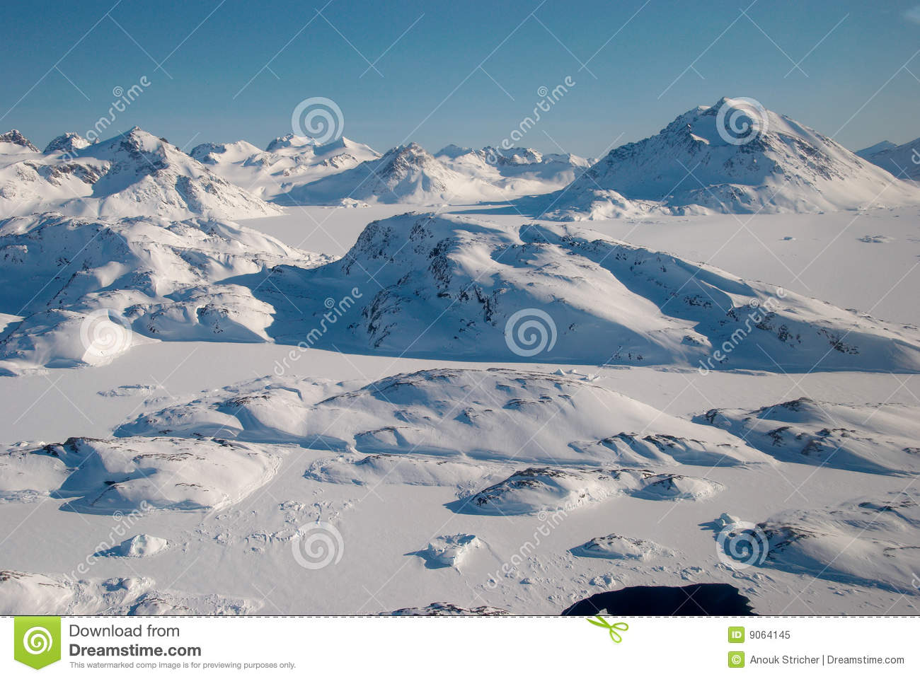 Greenland Ice Floe And Mountains Royalty Free Stock Photo   Image