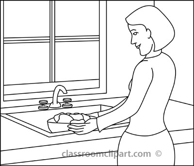 Kitchen Sink Clipart Classroom Clipart