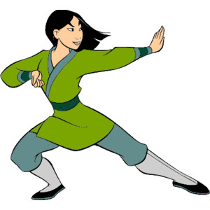 Mulan S Reflection Of Courage  Clipart