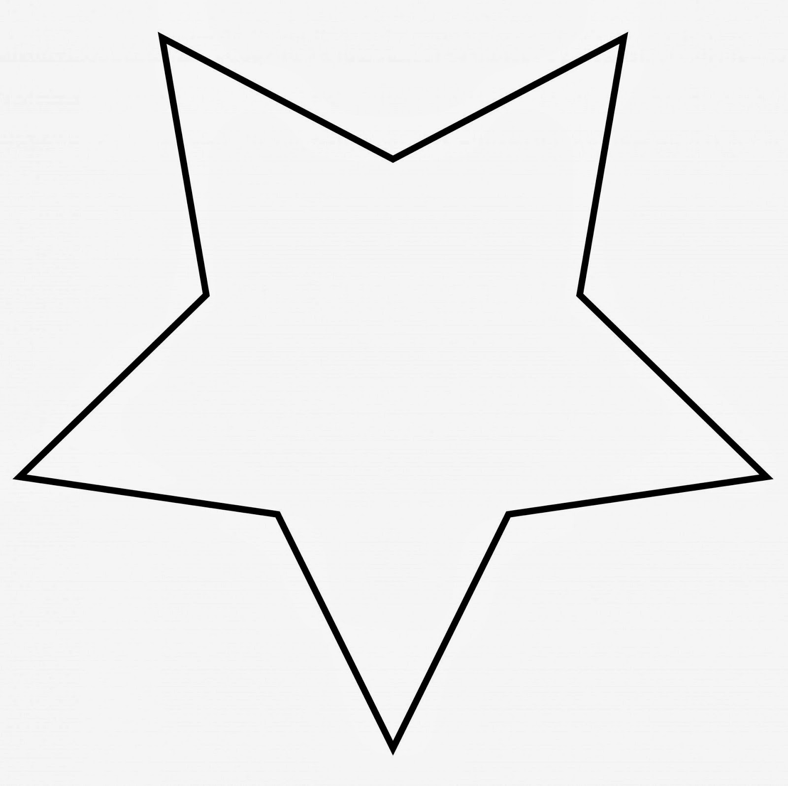 Point Star Outline 3d Cardboard Stars