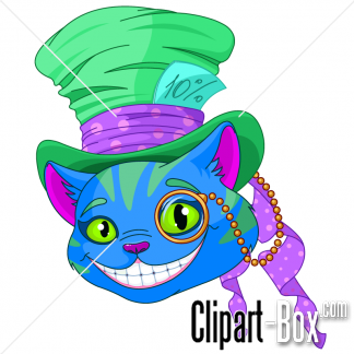 Related Alice Cheshire Cat S Head Cliparts