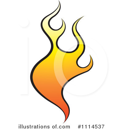 Royalty Free  Rf  Flames Clipart Illustration By Lal Perera   Stock