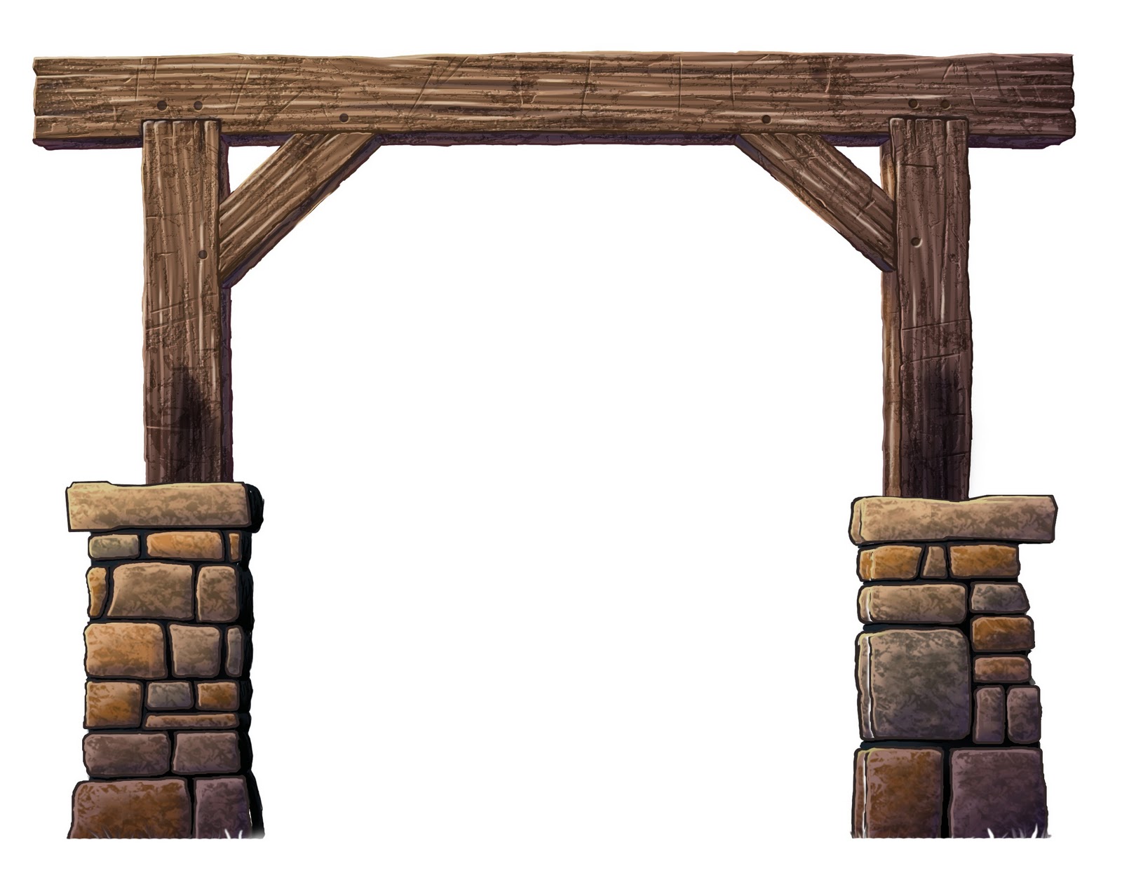 Was Asked To Make A Western Gatepost For A Vacation Bible School