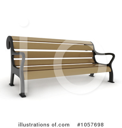 Bench Clipart  1057698 By Bnp Design Studio   Royalty Free  Rf  Stock    