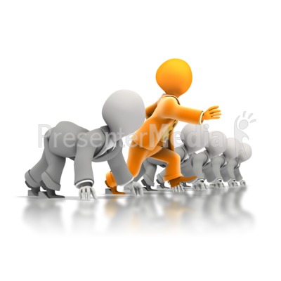 Business Race Head Start   Business And Finance   Great Clipart For