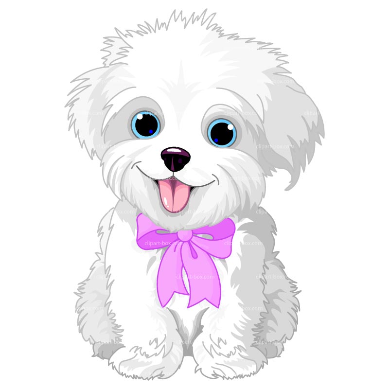 Clipart Puppy Dog Female   Royalty Free Vector Design