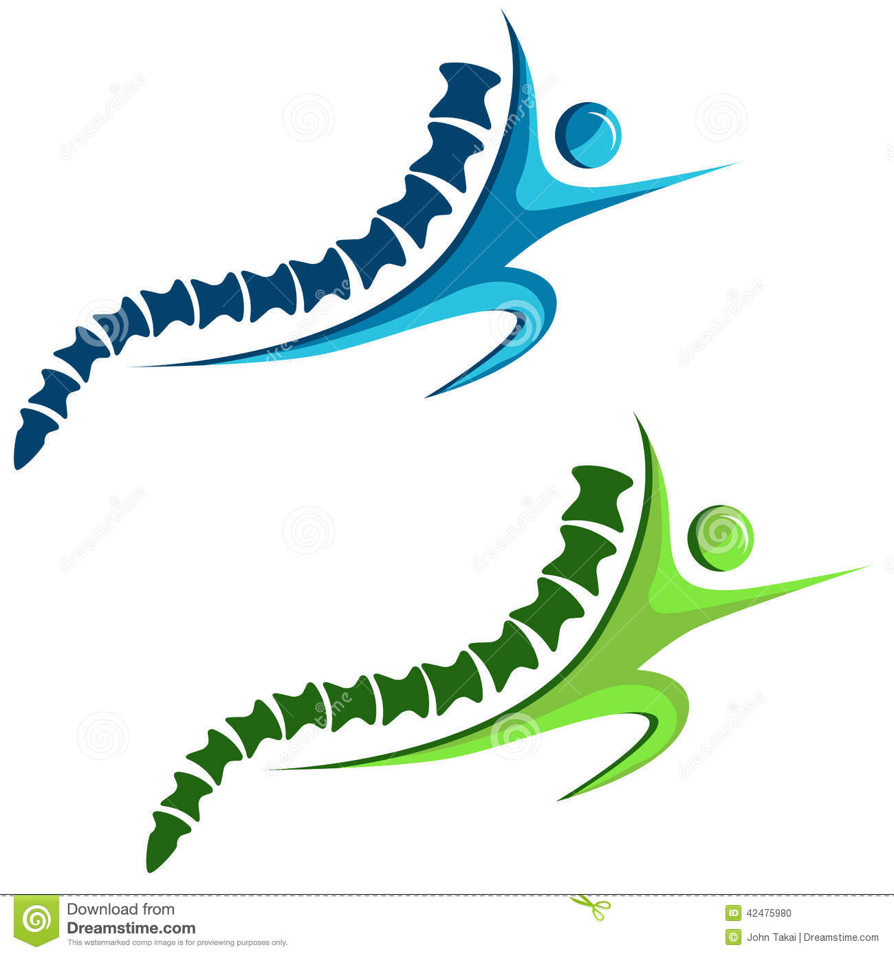 Curved Spine Clipart Healthy Spine Icon