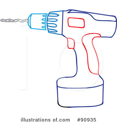 Electric Drill Clip Art  Rf  Power Drill Clipart
