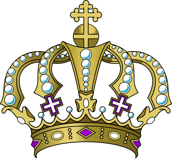 Gold Royal Crown Clipart Purple Crown Royal Hi Png