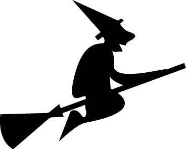 Halloween Witch Flying Clipart   Teachers Love Smart Boards
