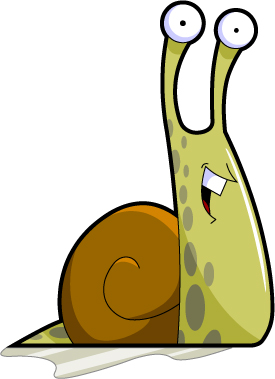 Image   Intermediary Clipart A058 Cartoon Snail Clip Art Jpg   Plants
