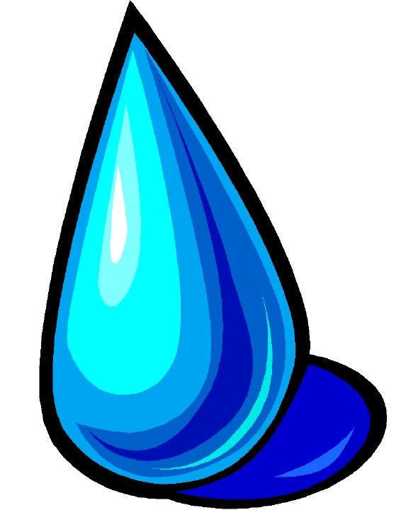 Large Water Drop Clipart
