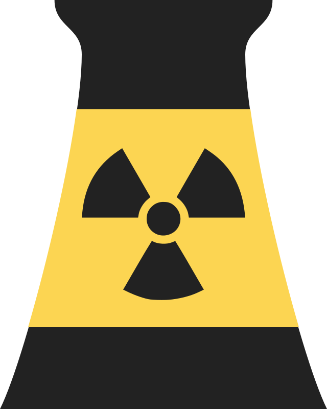 Nuclear Power Plant Reactor Symbol 2 By Qubodup   Nuclear Power Plant