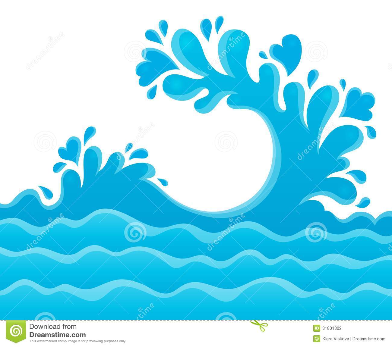 Ocean Water Clipart Images   Pictures   Becuo