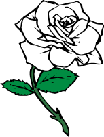 Rose Clipart  Free Graphics Images And Pictures Of Rosebud Vase