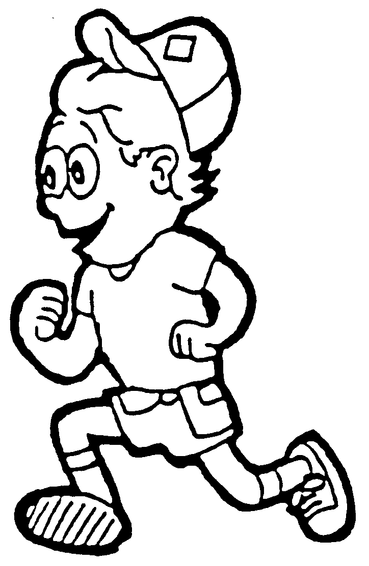 Running Clipart Black And White   Clipart Panda   Free Clipart Images