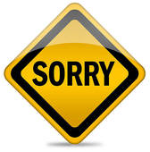 Sorry Clip Art Eps Images  422 Sorry Clipart Vector Illustrations