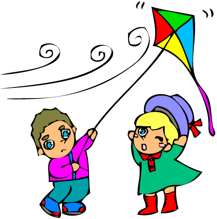 Windy Weather Clipart Windy