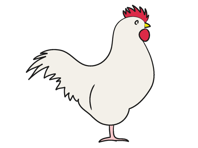 03 Chicken   Free Animal Clip Art   Image Processing Ok   Royalty Free