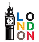Big Ben London   Clipart Graphic