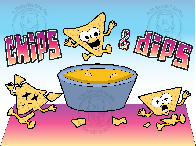 Chips And Dips Cartoon   Skybacher S Locker