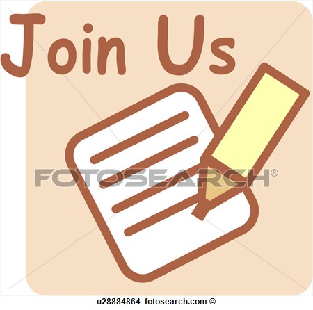 Join Us View Large Clip Art Graphic