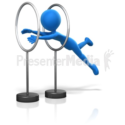 Jumping Through Hoops   Presentation Clipart   Great Clipart For