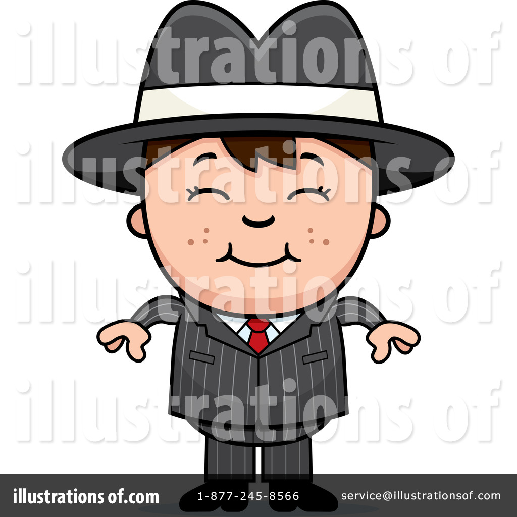 Mobster Clipart  94658 By Cory Thoman   Royalty Free  Rf  Stock