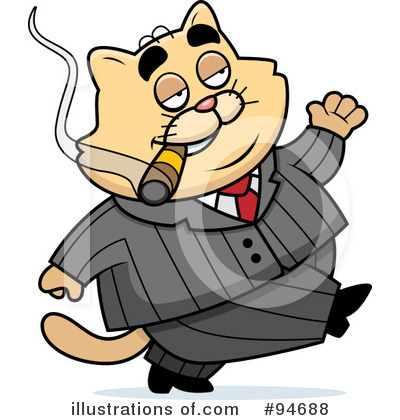 Mobster Clipart  94688 By Cory Thoman   Royalty Free  Rf  Stock