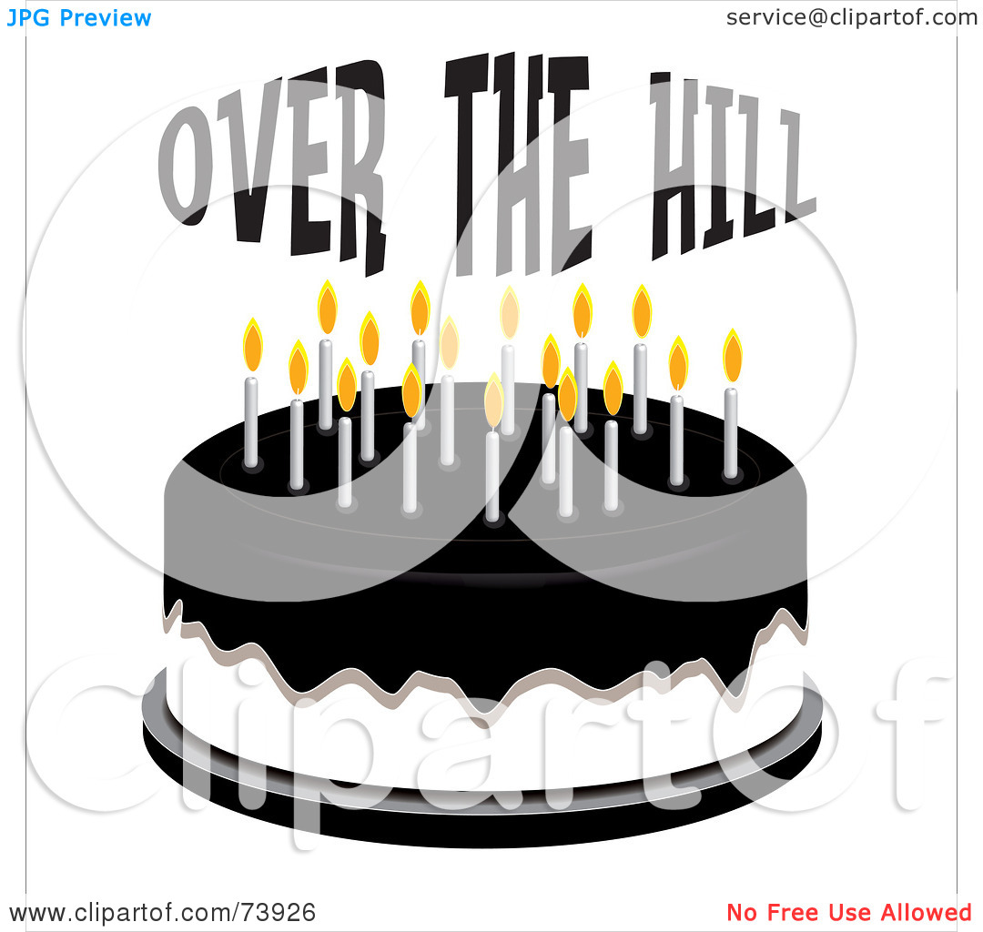 Over The Hill 40 Clipart Royalty Free Rf Clipart
